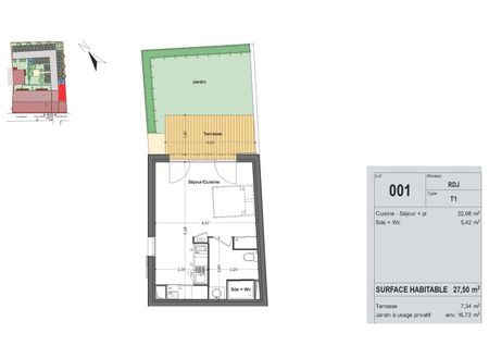 Location Appartement 1 pièce 27m² SEYSSES 31600 - Photo 5