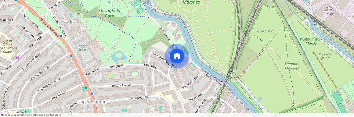 Big Hill, Clapton, E5, Clapton, London, E5