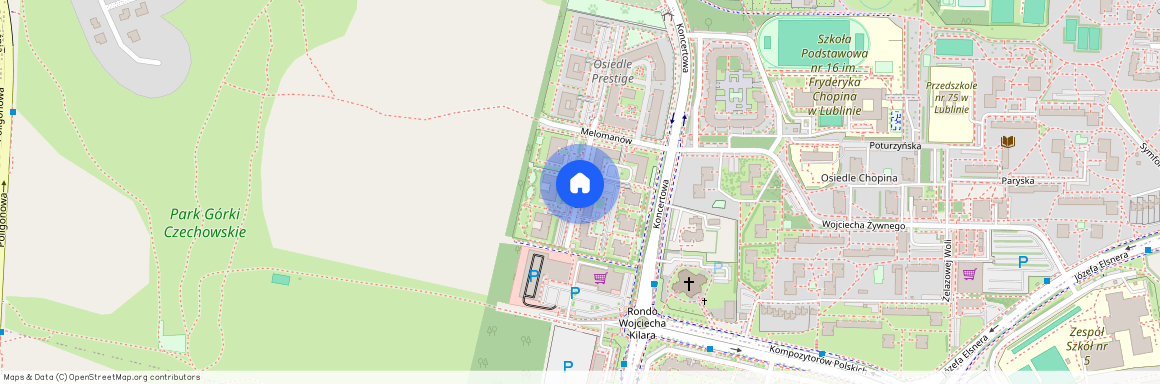 Czechów, ul. Operowa, Lublin