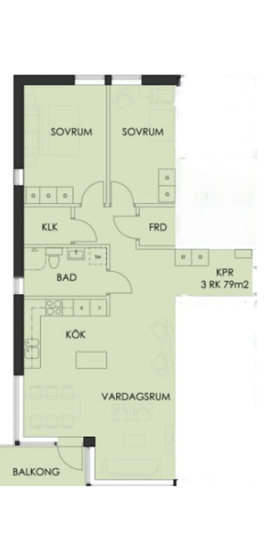 Kungsgårdsvägen, Kalmar - Foto 2