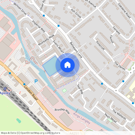 Stephenson Wharf, Hemel Hempstead, Hertfordshire, HP3