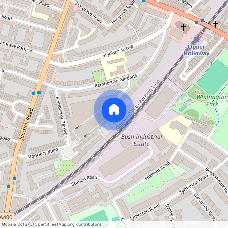 Pemberton Gardens, Archway, London, N19