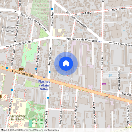 281 D cours Émile Zola, VILLEURBANNE, 69100