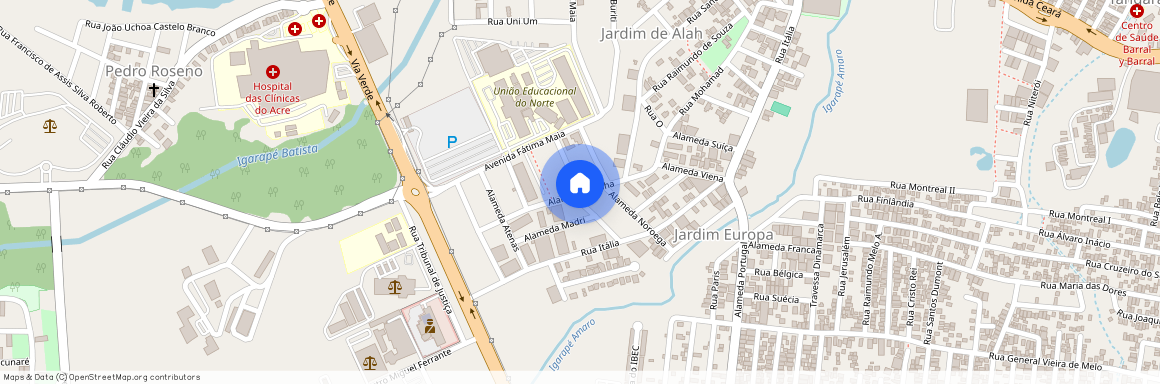 Alameda Sevilha, Jardim Europa, Rio Branco, AC, 69915473