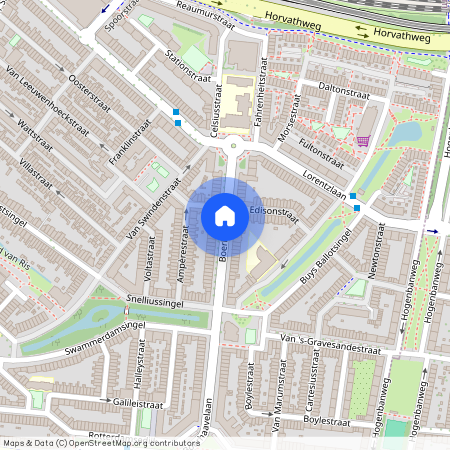 Newtonbuurt, 3112 LJ, Boerhaavelaan, Schiedam