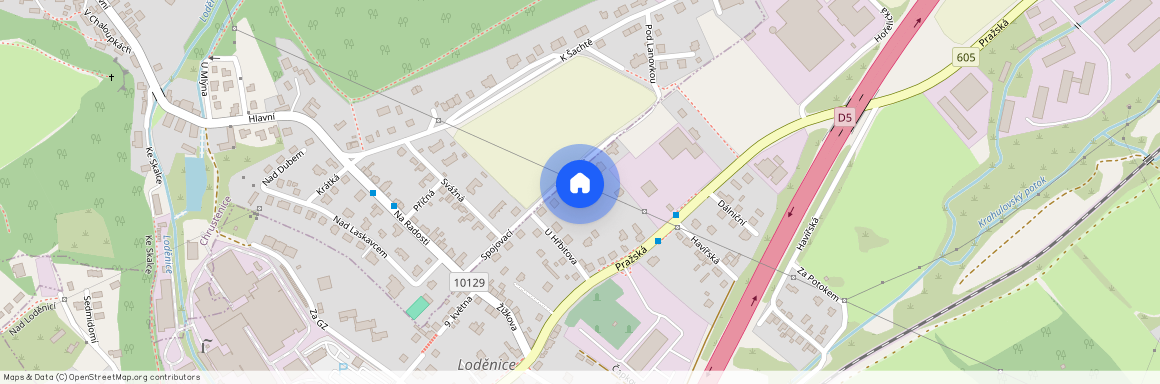 Spojovací 272, Loděnice