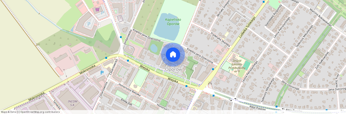 ul. Wiejska, Oporów, Fabryczna, Wrocław, dolnośląskie