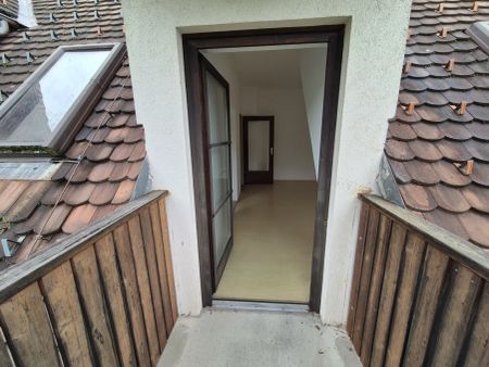 Helle Dachgeschoßwohnung im Grünen - Eisbach Rein! - Foto 4