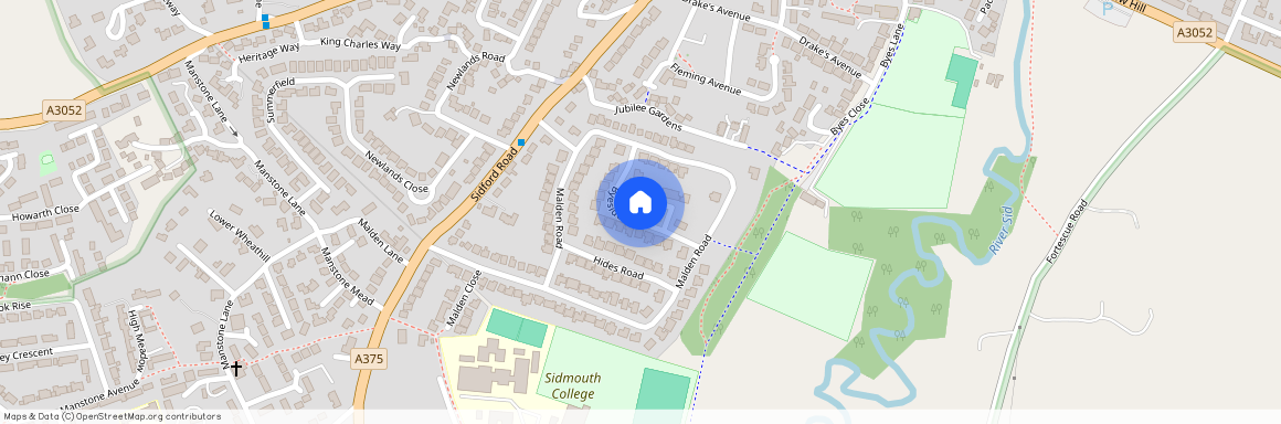 Byeside Road, Sidmouth, Devon