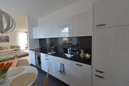Modern apartment with seating area near Stettbach train station - Photo 5