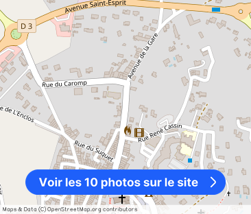 Maison T 3 meublée avec jardin Proche centre-ville, - Photo 1