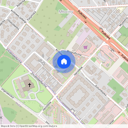 ul. Heroldów 10b, Młociny, Bielany, Warszawa, mazowieckie