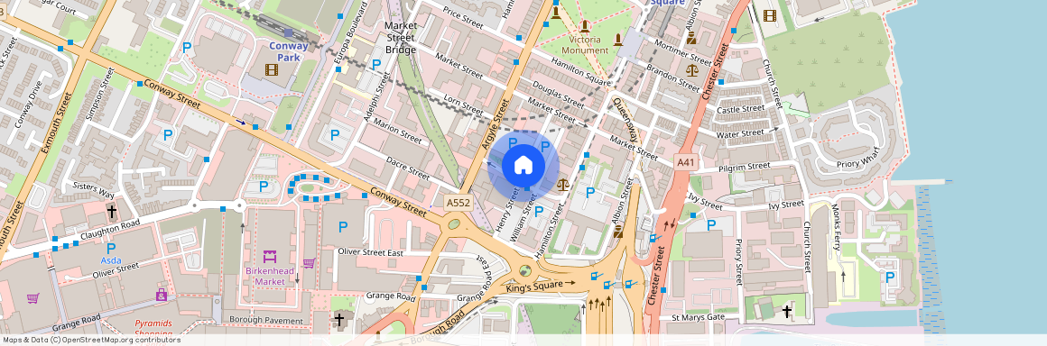 Merseyside, 2 bed unfurnished – Henry Street