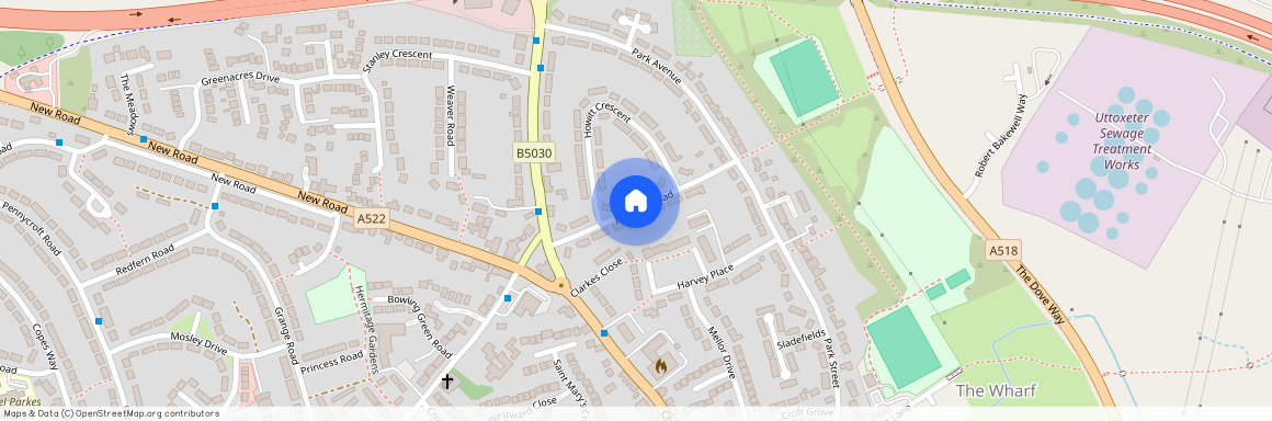 Uttoxeter, ST14 7AR, Staffordshire