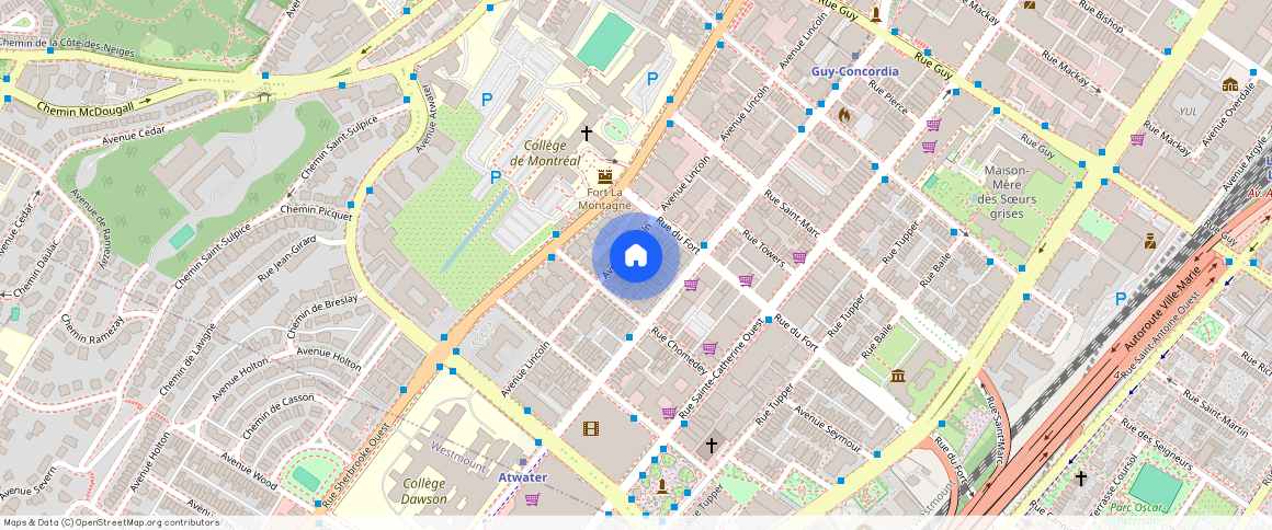 ** avenue Lincoln, Montreal, Quebec, Canada, H3H 1H9