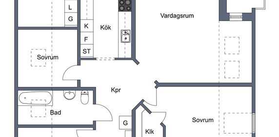 Östermalmsgatan 32, Motala – 4 r.o.k - Photo 2