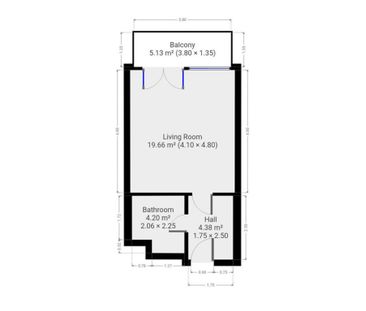 Pronájem bytuRenting an apartment 1+kk, 30 m2 - Photo 4