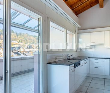 Maisonette mit Weitblick und Cheminée - Foto 3