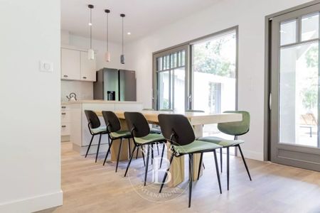 VILLA ROMALINE POUR 8 PERSONNES AVEC PISCINE CHAUFFÉE A DEUX PAS DE LA PLAGE PEREIRE À ARCACHON - Photo 3