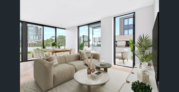 Delano Crows Nest | 2 Bedroom + Study | Luxury with Expansive Entertaining Balcony - Photo 1