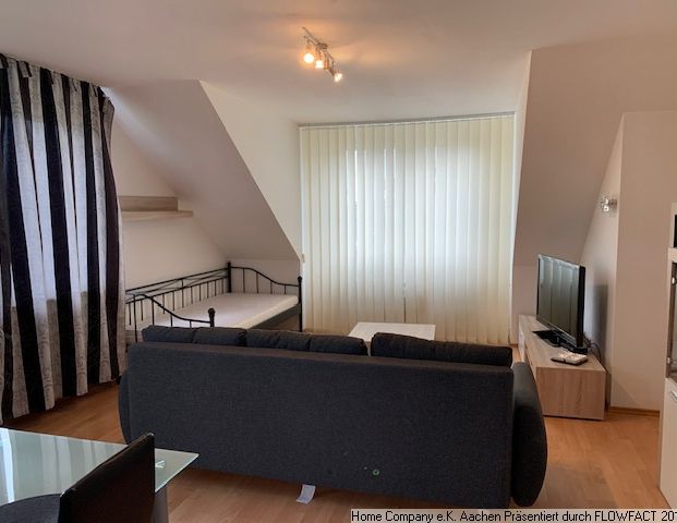 Aachen-Brand: Modern möbl. 1-Zi-App. mit Balkon u. Stellpl. in ruhiger Lage - Photo 1