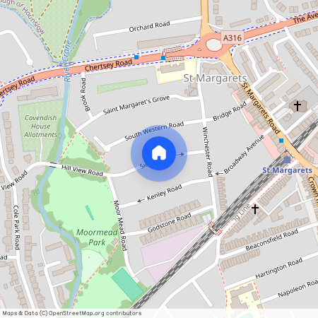 Sidney Road, St. Margarets, Middlesex, TW1