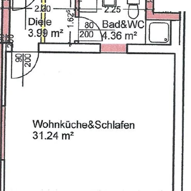 +++ Mietwohnung mit Küchenzeile und ca. 39,59 m² +++ - Foto 1