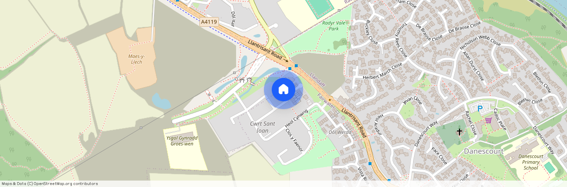 Rhodfa Groes Wen Cardiff