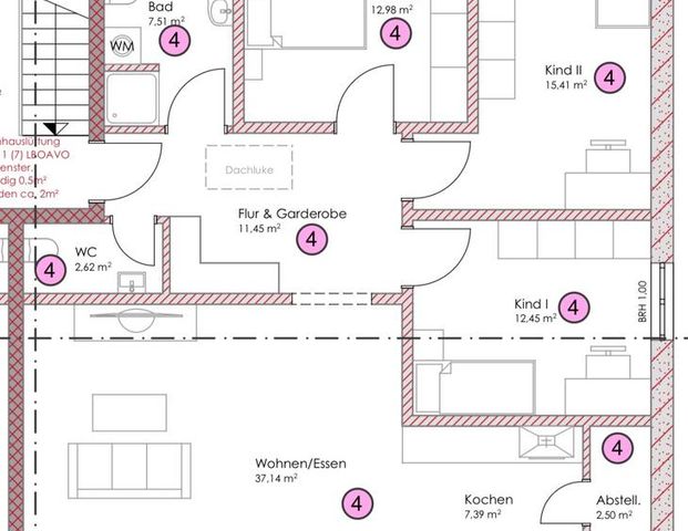 4 Zimmerwohnung 110 qm in Pfullendorf 1450 € kalt - Foto 1