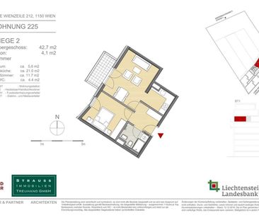 Gemütliche 2 Zimmerwohnung mit Balkon bei der U4/U6 "Längenfeldgasse" - Photo 6