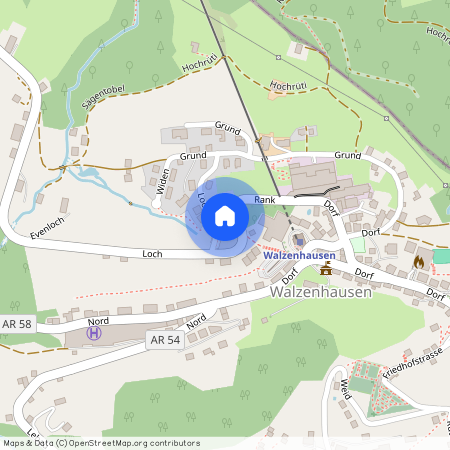 Loch 1306, 9428 Walzenhausen