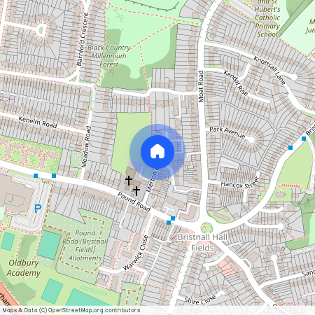 Merton Close, Oldbury, B68