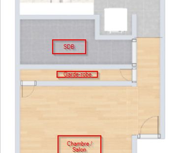 Appartement à Louer 3 1/2 Métro Honoré-B - Photo 3