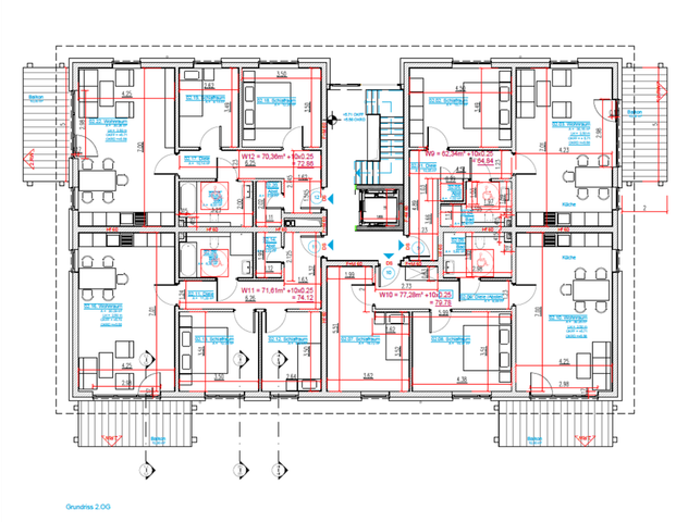 helle Neubauwohnungen 2-3 ZKB mit Balkon/Terasse in Espenau - Foto 1