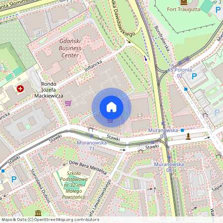 ul. Stawki, Muranów, Śródmieście, Warszawa, mazowieckie