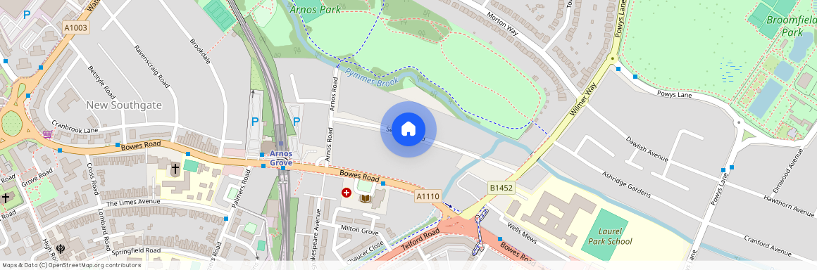 Seafield Road, Arnos Grove, London, N11