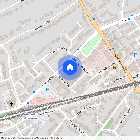 Station Avenue, Walton-on-Thames, Surrey, KT12