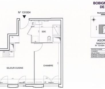 location Appartement T2 DE 39.9m² À BOBIGNY - Photo 1