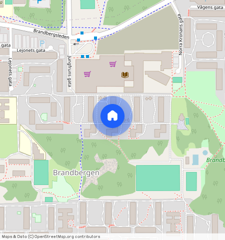 Brandbergen, Haninge, Stockholm, Jungfruns Gata 404