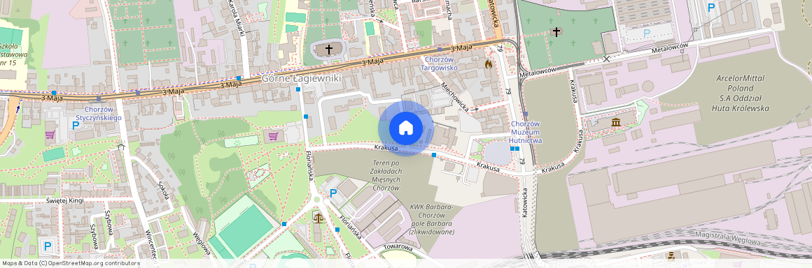 ul. Krakusa, Chorzów II, Chorzów, śląskie