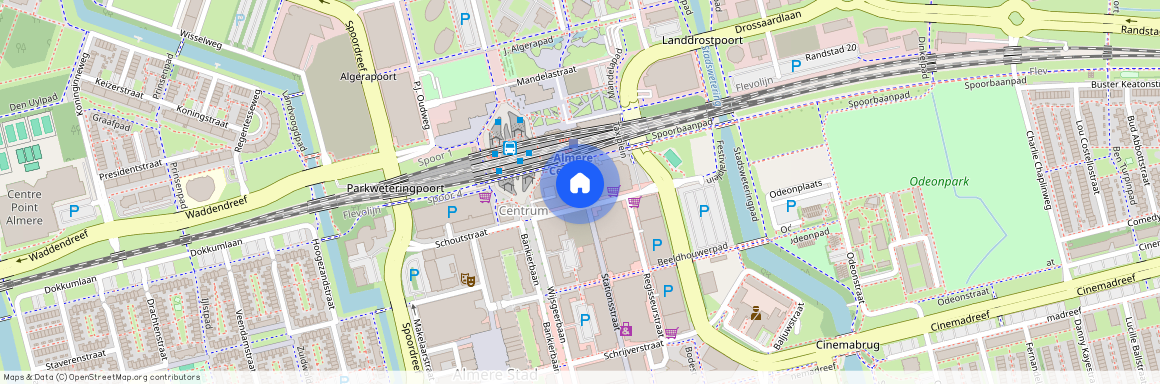 Centrum Stad Oost, 1315 KS, Stationsplein, Almere