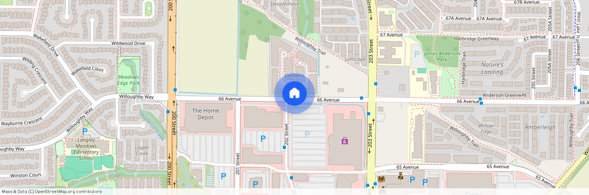 google map, Township of Langley, Township of Langley, Metro Vancouver, V2Y 0L4