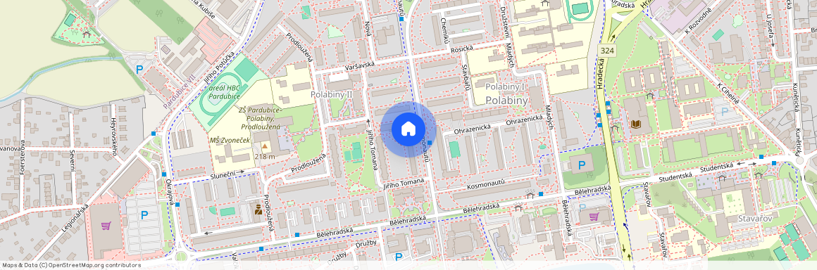 Kosmonautů 247, Pardubice Polabiny