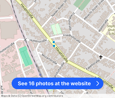 2-Zimmer-Wohnung mit großem Balkon und Einbauküche (E-Geräte gegen ... - Photo 1