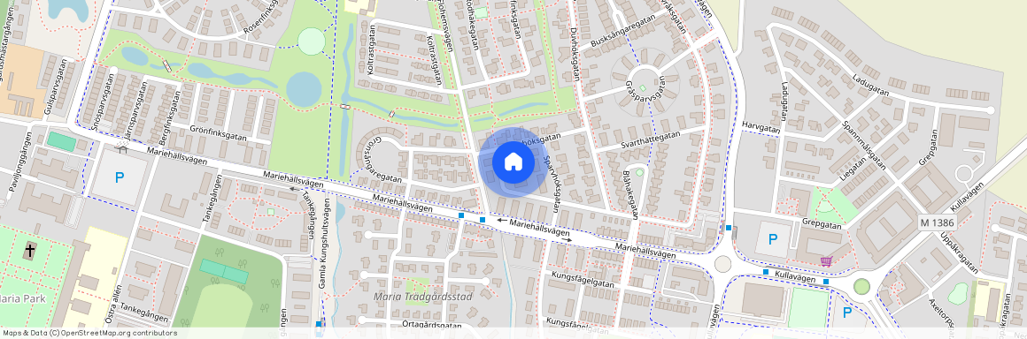 Mariastaden, Helsingborg, Skåne, Gulsångaregatan 6 A