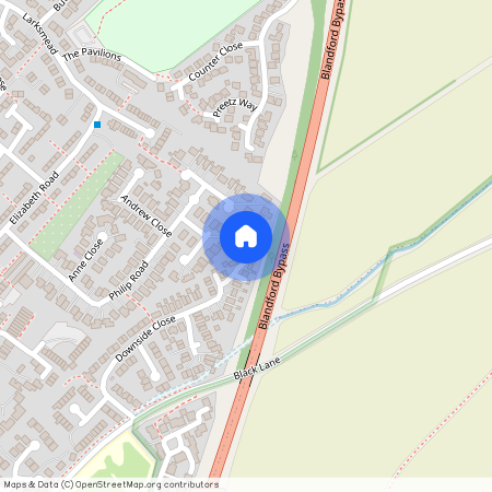 Downside Close, Blandford, Dorset, DT11