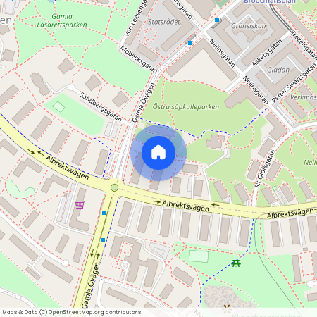 Albrektsvägen 118 D, Såpkullen