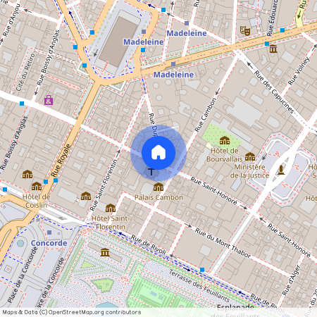 Appartement à louer rue Duphot, Paris 1er