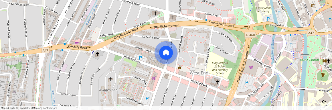 Flat 8, Fosse Road Central, LE3 5PU, Leicester