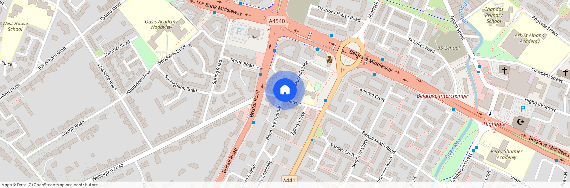 Bellevue, Edgbaston, Birmingham, B5